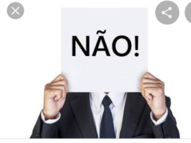 Não!