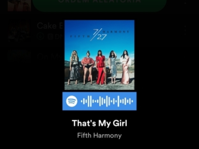 THAT'S MY GIRL -Fifth Harmony