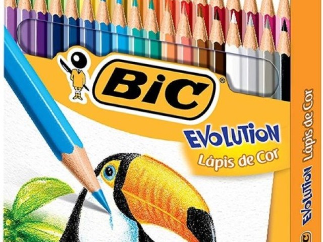 Amooo essas cores da Bic❤