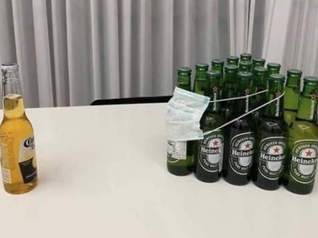 Isso pega naquela cerveja? Só tomo Heineken mesmo