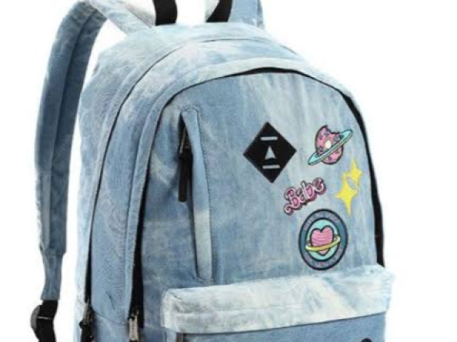 Mochila Cinza