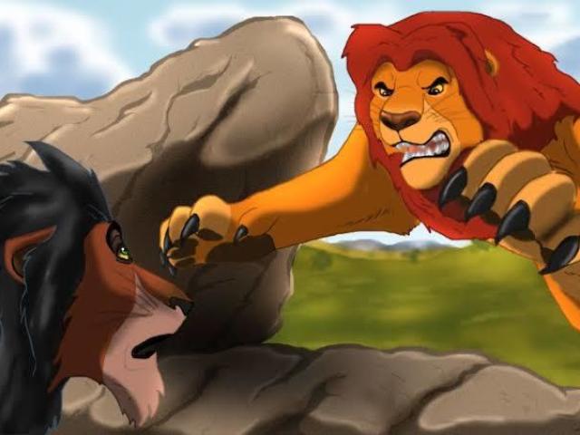 Em uma Luta contra Mufasa