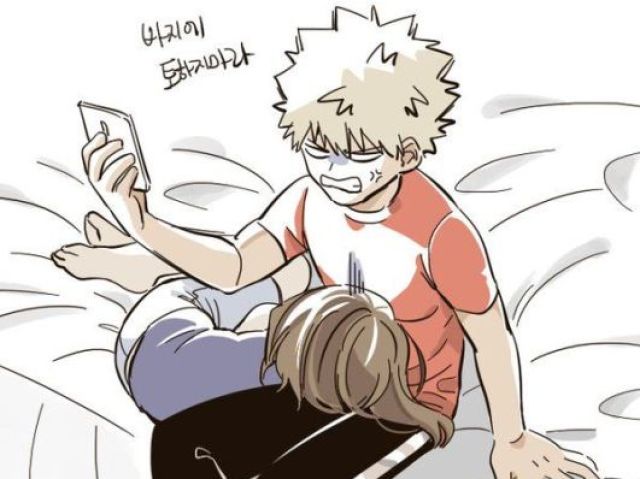 Bakugo e Uraraka