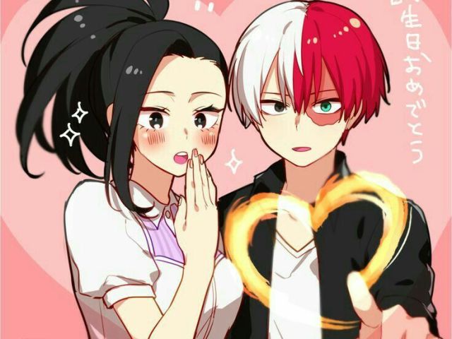 Todoroki e Momo