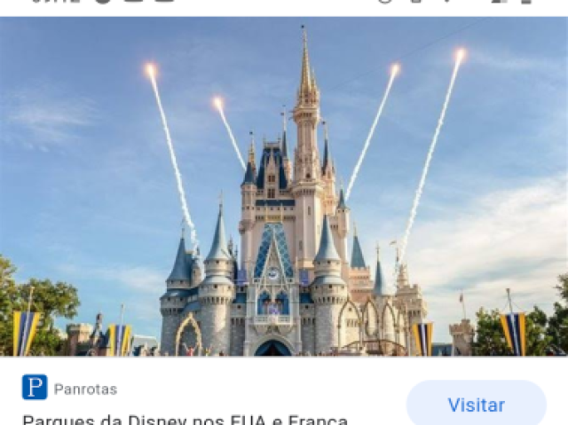 Ir a Disney com 18 anos