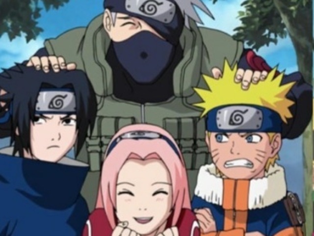 Kakashi, Sasuke, Naruto, Sakura