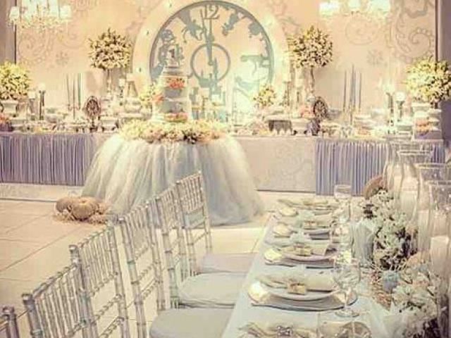 Uma festa luxuosa
