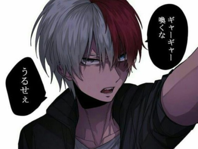 Vc diz a todoroki que tem que ir, então ele fala:mas já? 
Vc: sim minha mãe falo que eu preciso voltar

Então ele pede seu numero e você da a ele e vai para casa