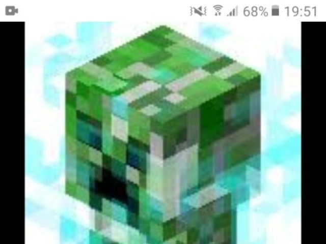 Ele vira um creeper carregado