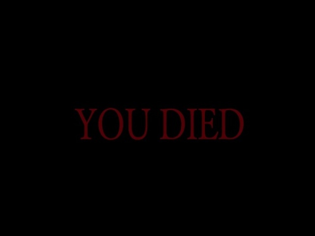 YOU DIED