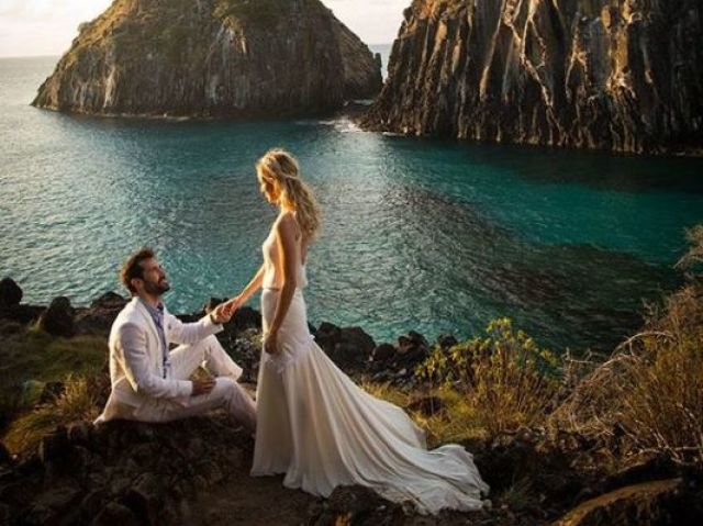 Casamento ao ar livre