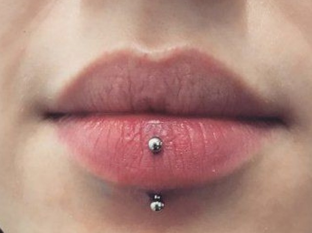 Piercing na boca