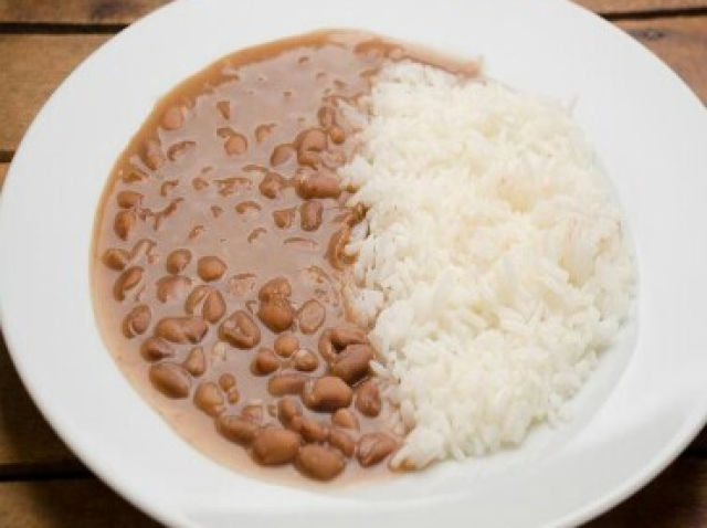 Arroz e feijão msm