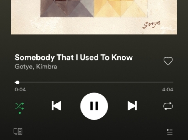 Somebody That I Used To Know - Gotye