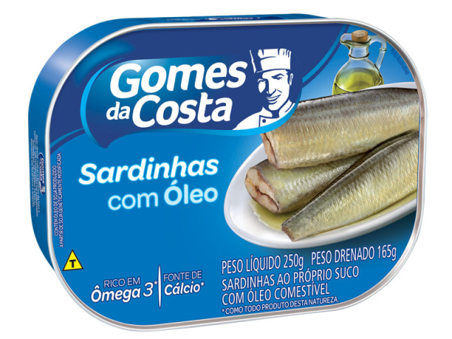 SARDINHA COM ÓLEO