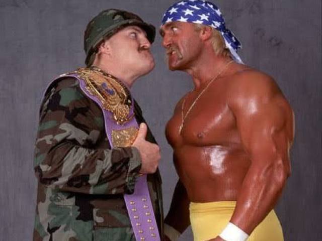 Hulk Hogan x Sgt. Slaughter