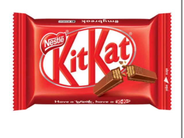 KitKat: Bem docinho mas quando você come demais enjoa e fica monótono.