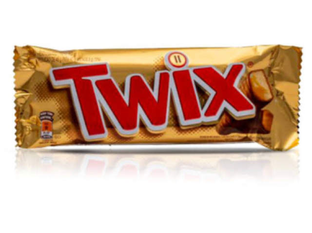 Twix: Tem caramelo isso significa que as vezes é bem carinhoso e também tem biscoito isso significa que as vezes é bem rigído.