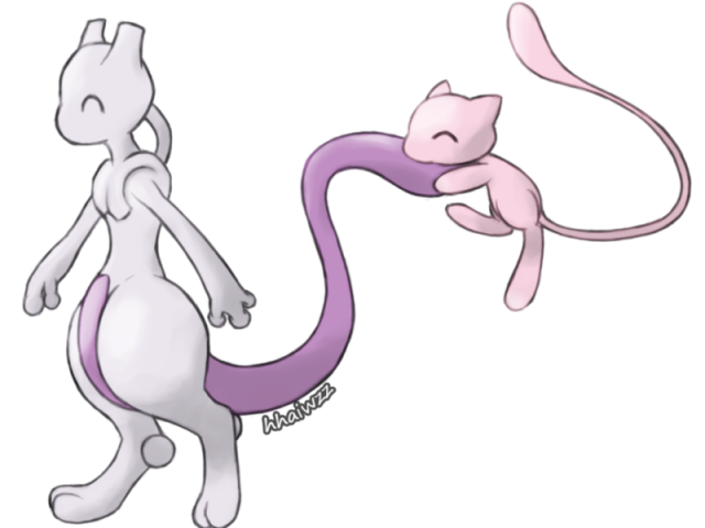 mew e mewtwo