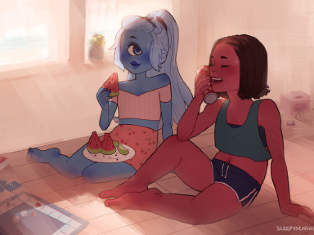 Saphire x Ruby ou Ruby x Saphire