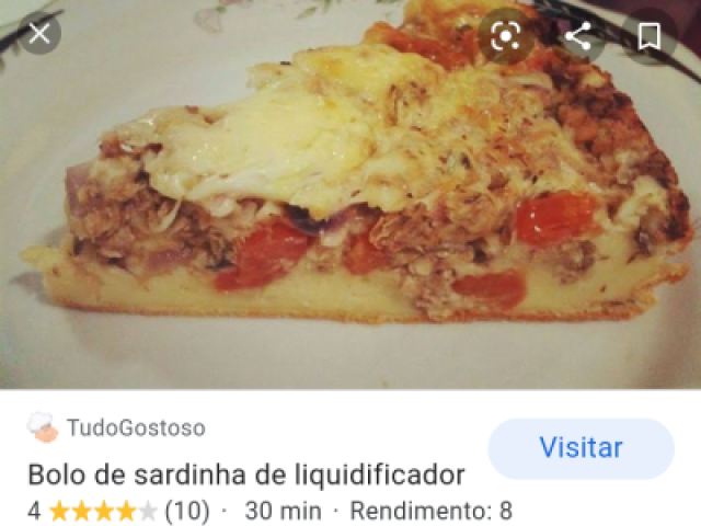 Bolo de sardinha