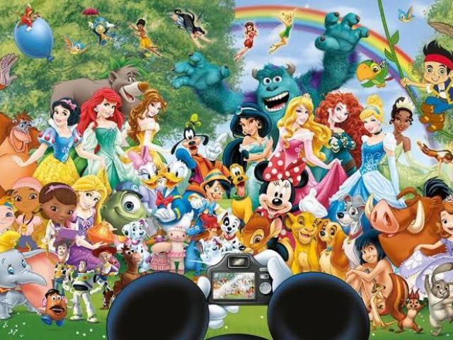 Você conhece as animações da Disney?