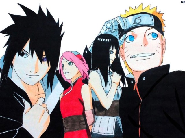 sasuke namora hinata e naruto namora sakura