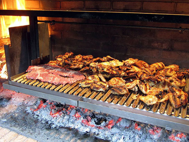 Churrasco em família