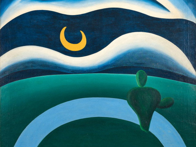 A Lua - Tarsila do Amaral.