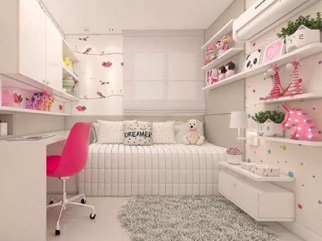 Quarto rosa fofo