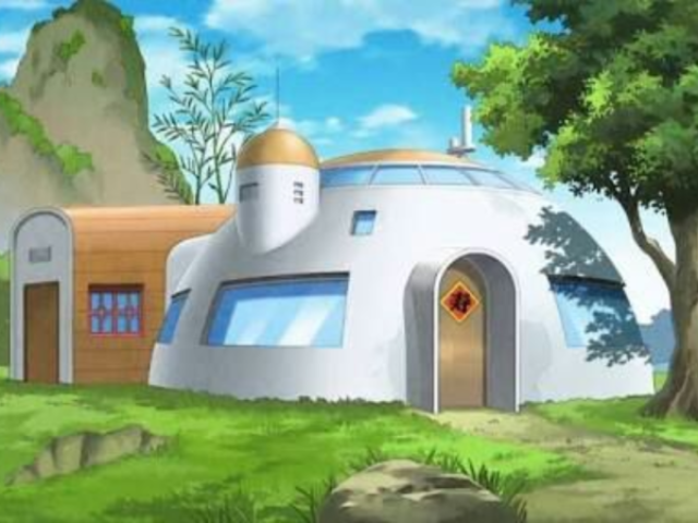 Casa da Chichi e do Goku