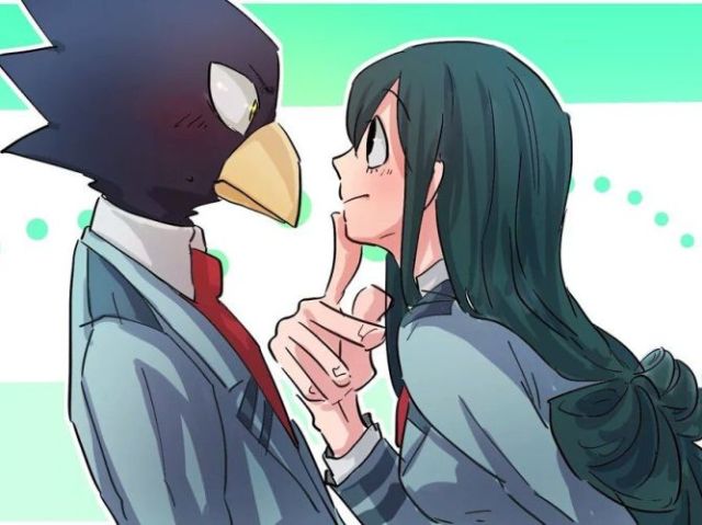 Tsuyu e Tokoyami