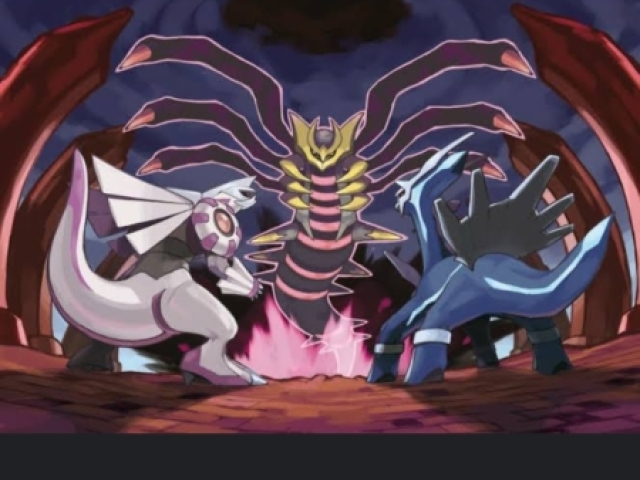 Giratina-Palkia-Dialgia