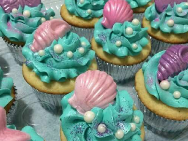 cupcake sereia