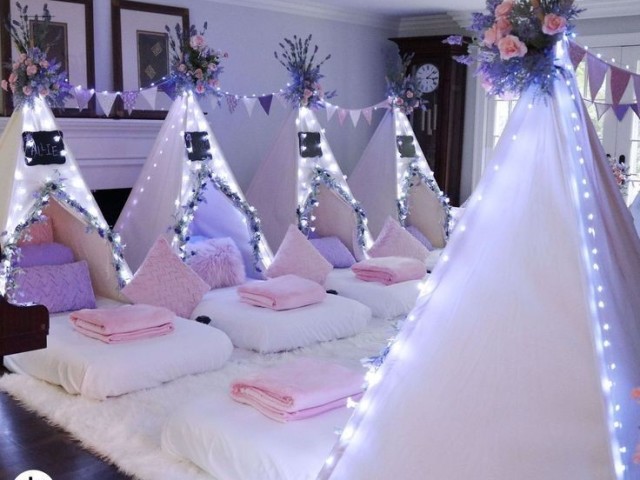 Monte sua festa do pijama 💖🛌