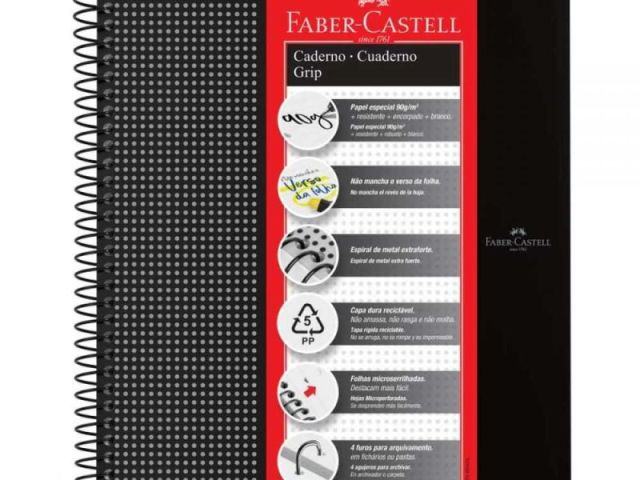 caderno preto