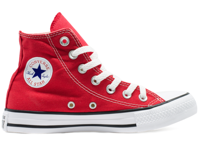 Converse vermelho