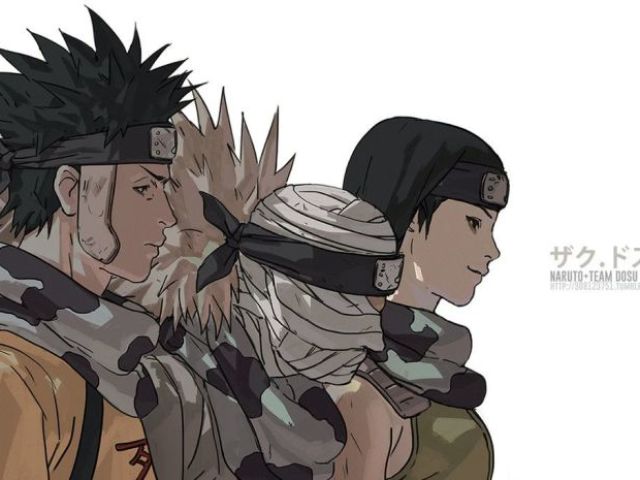 Naruto: Quem você seria do Time Dosu?