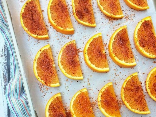 Tajín é usado em tudo, para vocês terem ideia até em sorvete