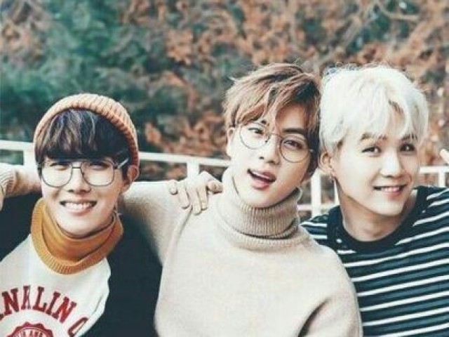 Hoseok, Yoongi e Jin