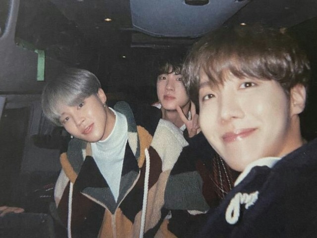 Jimin, Hoseok e Jin