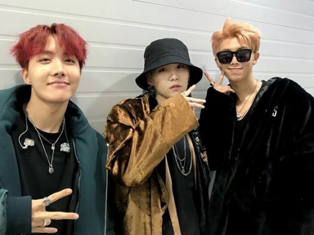 Hoseok, Namjoon e Yoongi