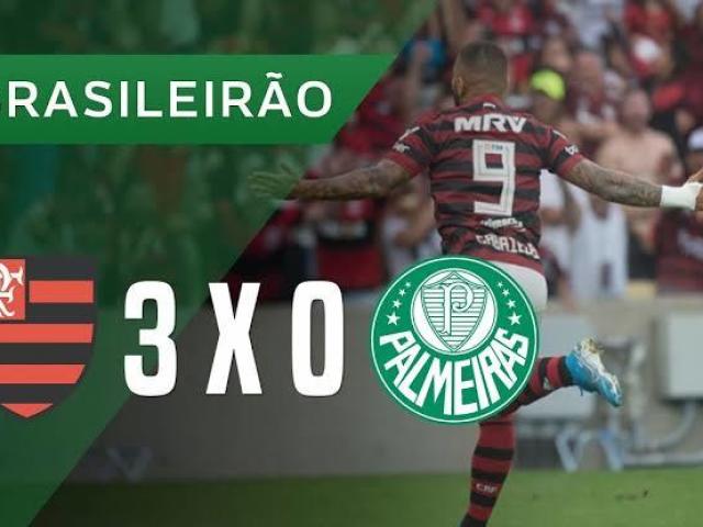 3x0 Flamengo Palmeiras