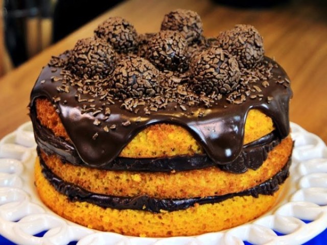 Bolo de cenoura