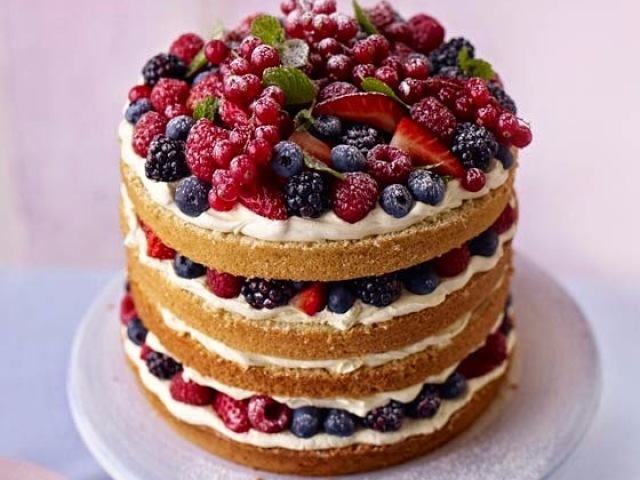 Bolo de frutas