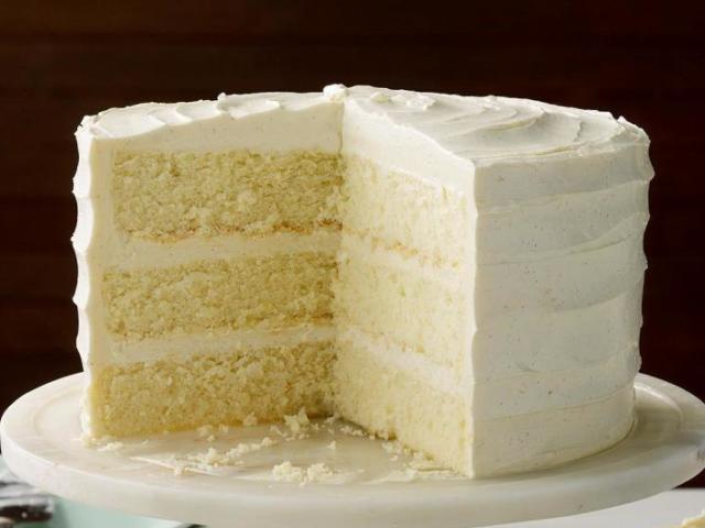 Bolo de baunilha