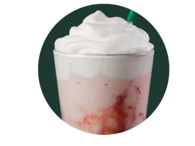 Morango Frappuccino