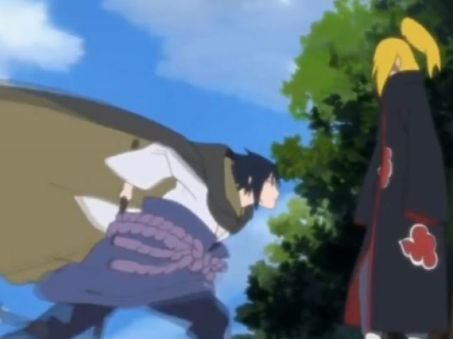 Sasuke vs Deidara