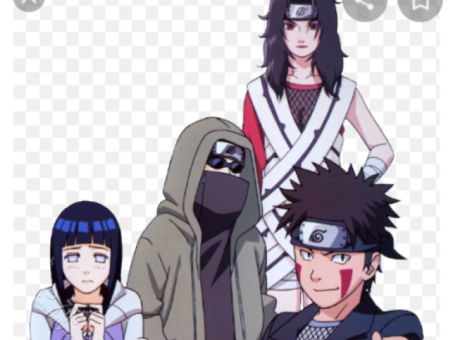 Equipe 8 kurenai shino 
Hinata kiba