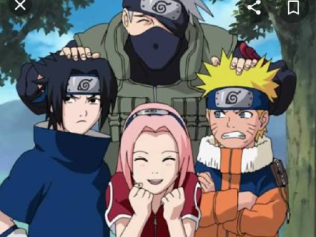 Equipe 7 naruto sasuke sakura